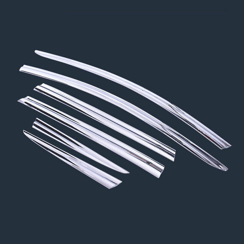 for Nissan Murano 15-21 Chrome Side Window Visor Vent Shade Sun Rain Guard Trim