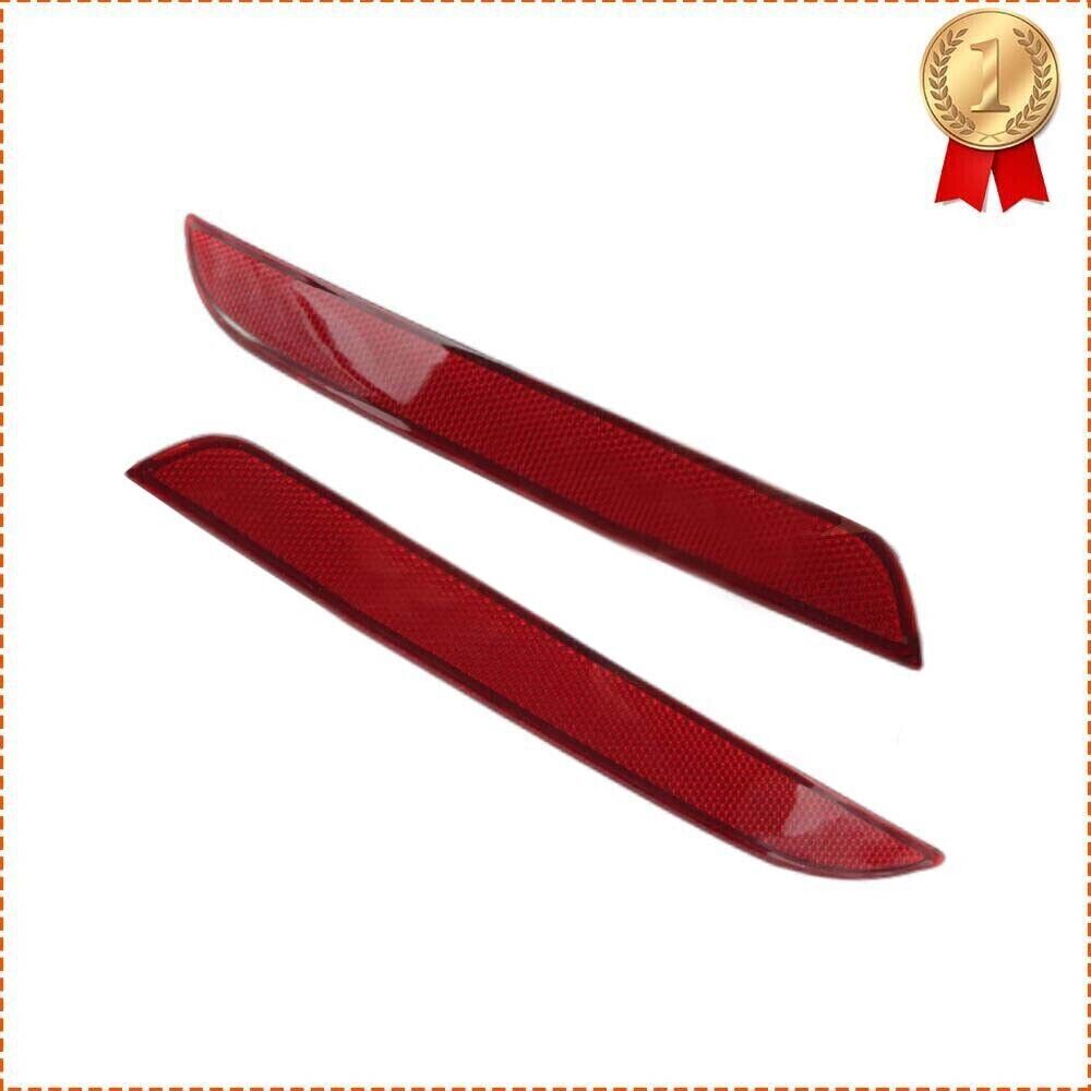 2pcs Bumper Right+Left Red Rear Reflector M Sport New Fit for BMW 5 SERIES F10 Q