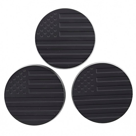 Door Key Hole Cover for Jeep for Wrangler TJ JK JL JT Keyhole Trim Accessories Black