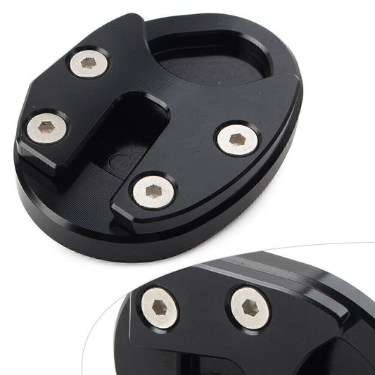 For SYM MAXSYM TL500 2019-2021 20 Black Aluminum Side Stand Kickstand Plate Pad Q