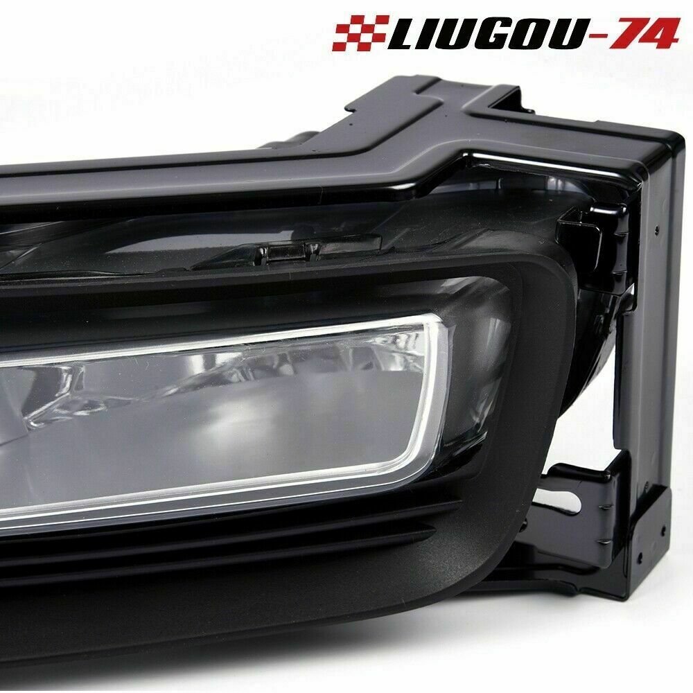 Left + Right Fits 2013 - 2015 for Honda Accord Sedan Clear Fog Light with Bulb U- v