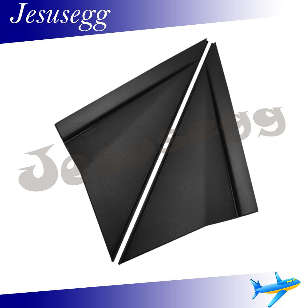 2pcs Fits for Hyundai for Elantra 2011-2013 LeftRight Side Fender Pillar Molding Black
