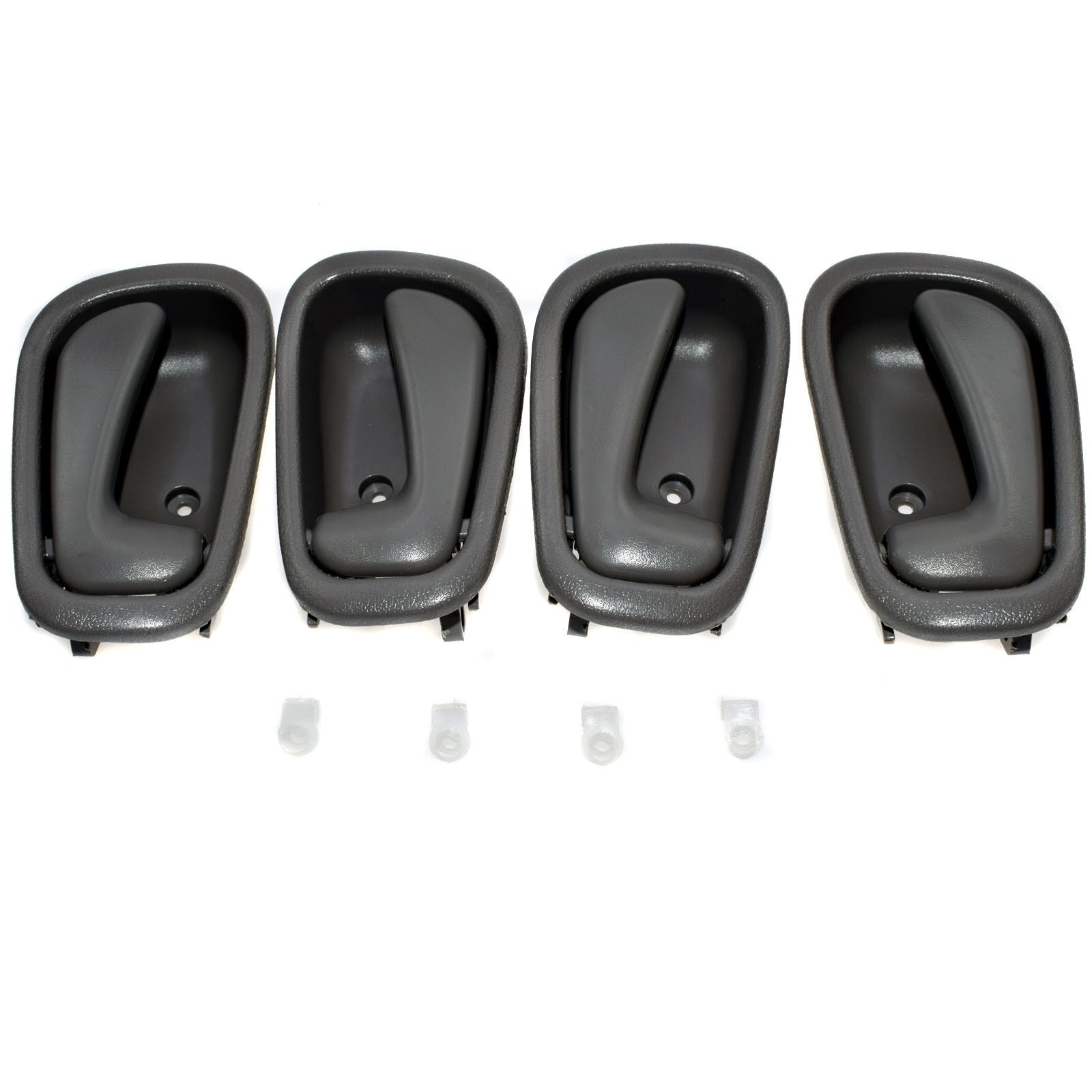 for Toyota for Corolla Prizm 1998-2002 4Pcs Grey Inner Door Handle Front Rear LH RH