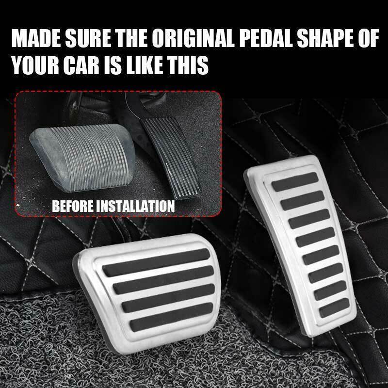 Foot Brake Gas Pedal Pad Cover Accessories For 2019-21 for Dodge for Ram 1500 2500 3500