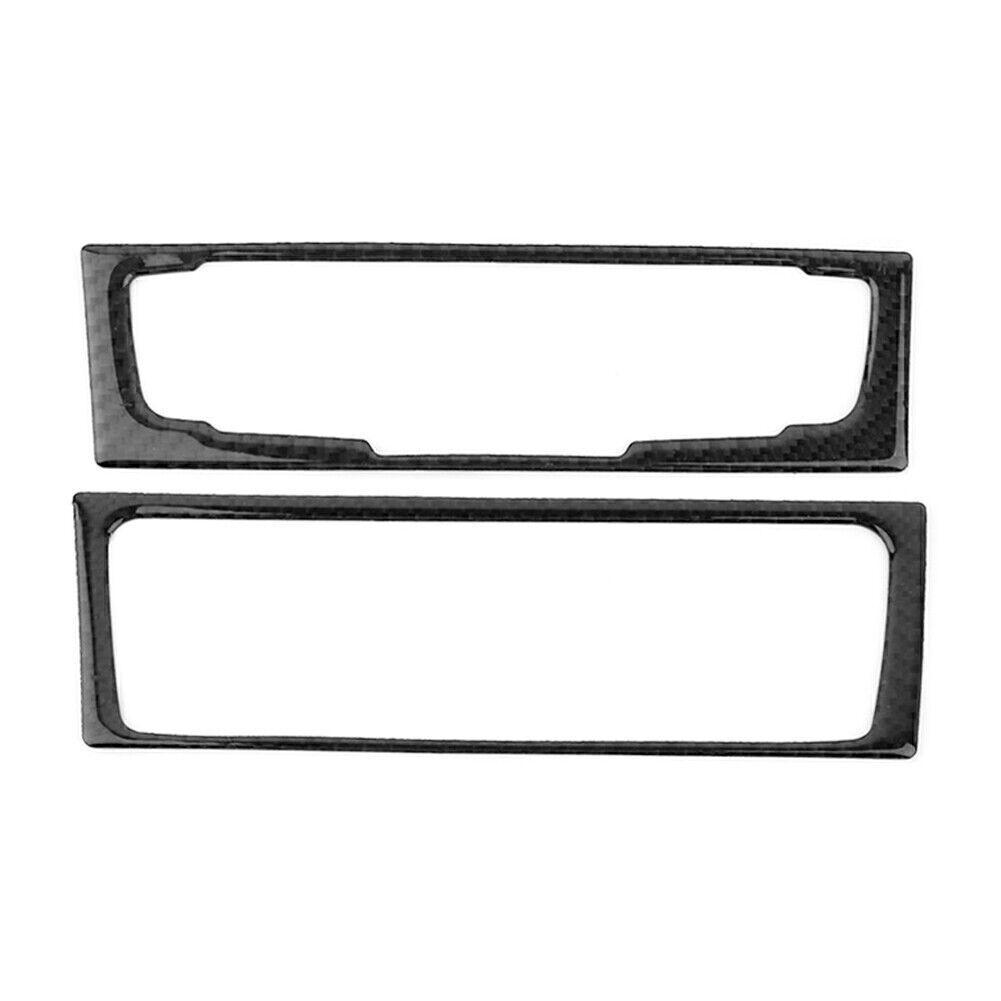 Console CD Panel Trim Cover for Audi A4 B8 A5 Q5 B7 2009-2016 Carbon Fiber Car