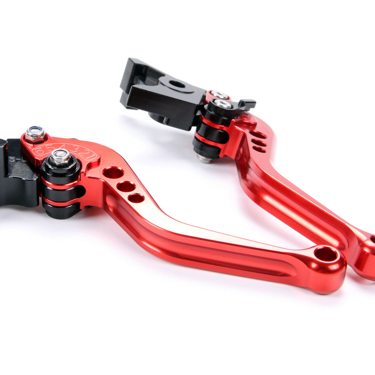 for Ducati Scrambler 2015-2017/Monster 821/797 Short Brake Clutch Levers Red