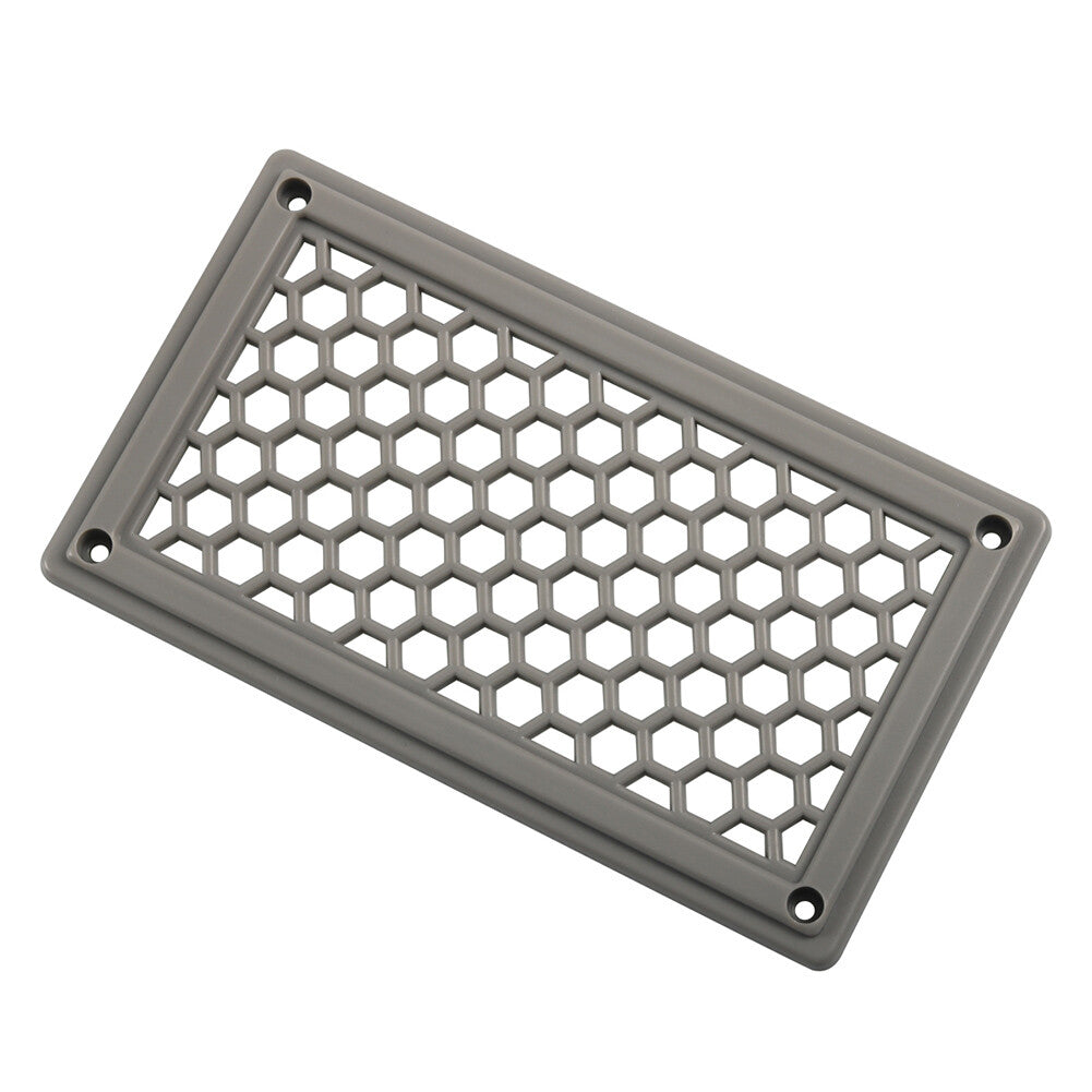 For RV Bus Gray ABS Hexagonal Pattern Air Inlet Panel Vent Panel w/Screws Kit UK