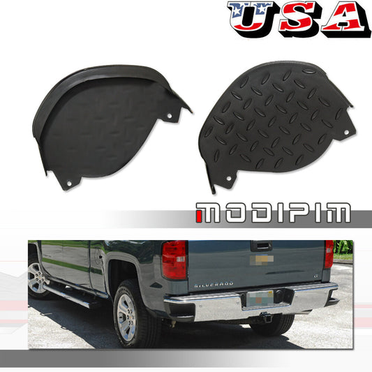 Rear Angle 3D Steps Driver and Passenger Side Fits 14-19 Silverado for GMC for Sierra - v