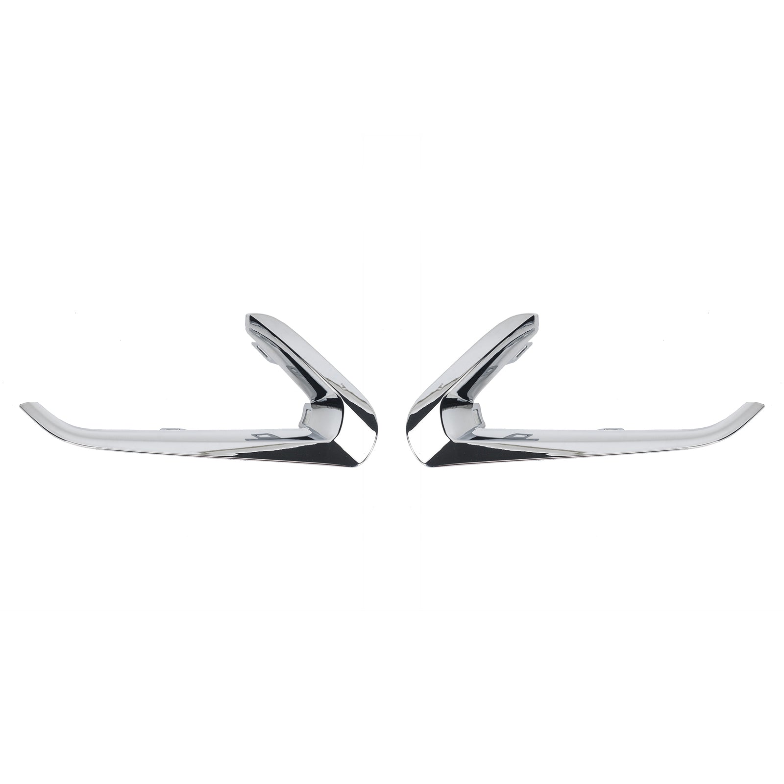 1Pair Front Bumper Fog Lamp Cover Decorate Molding for GMC Terrain 2018-2020