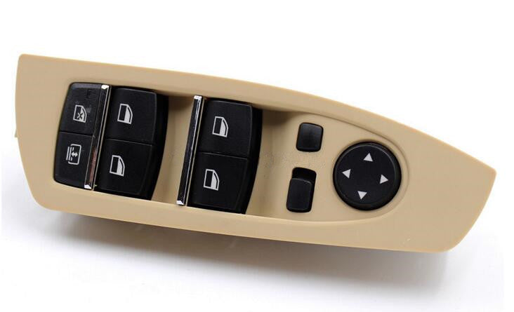 New Driver Left Beige Window Mirror Switch Control For F01 F02 730Li v