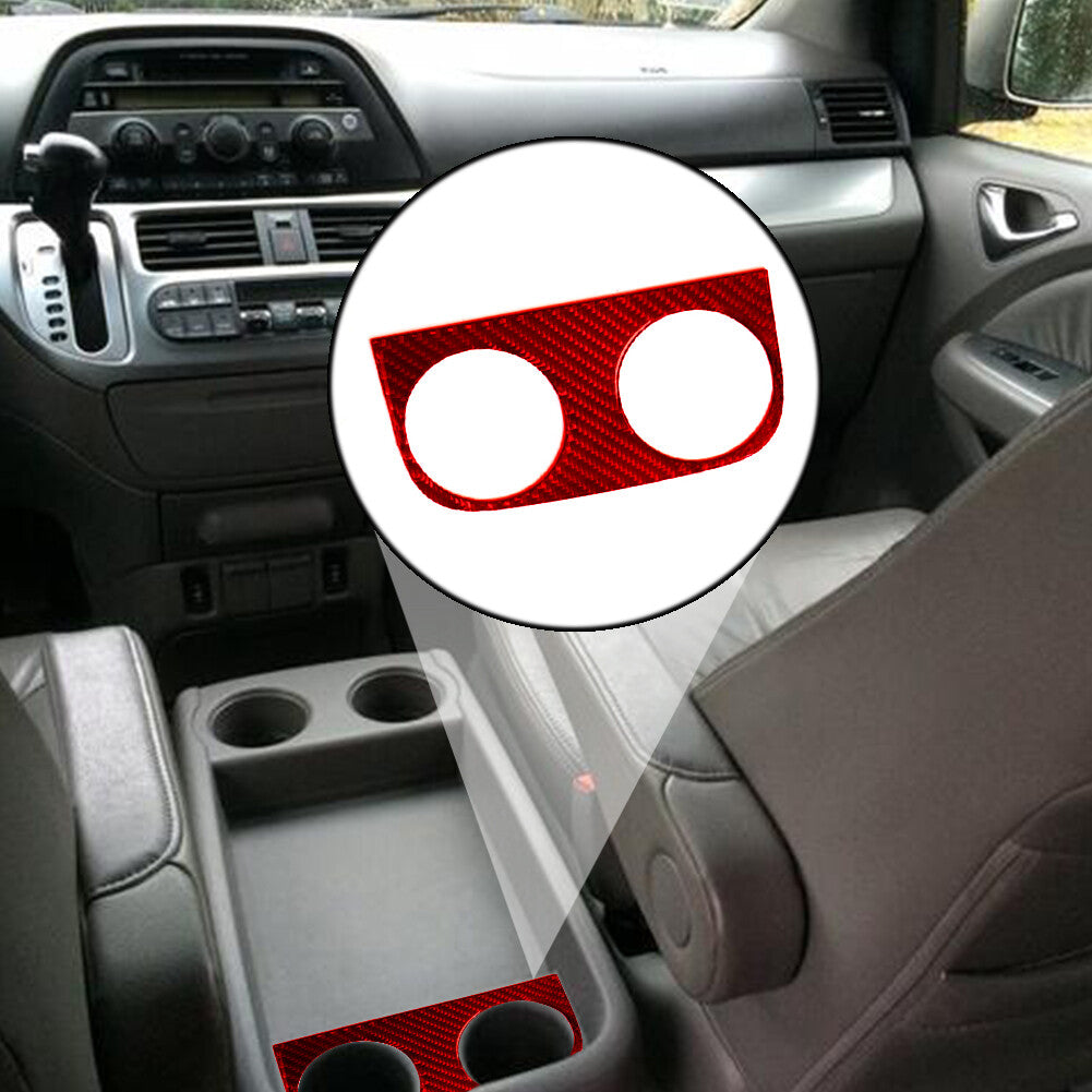 2Pcs Carbon Fiber Front Door Pillars Trim Cover For Sonic 2012-2016 v