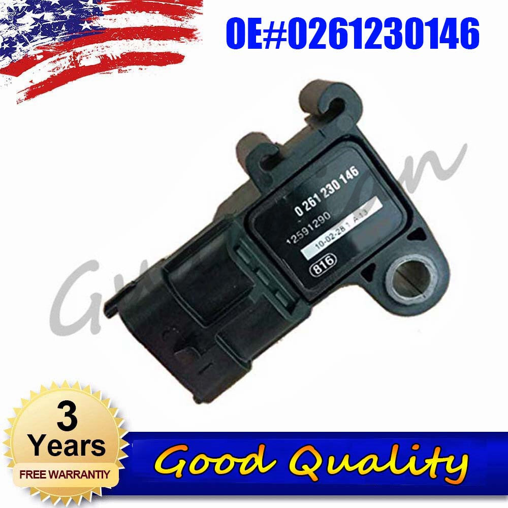 Manifold Absolute Pressure Sensor Map 0261230146 Suitable for Gimsi Terrain for Chevrolet for Buick