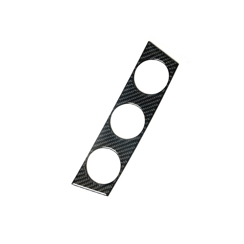 Air Conditioner Controller Trim Cover Carbon Fiber for VW for Passat 2006-2011 Red v