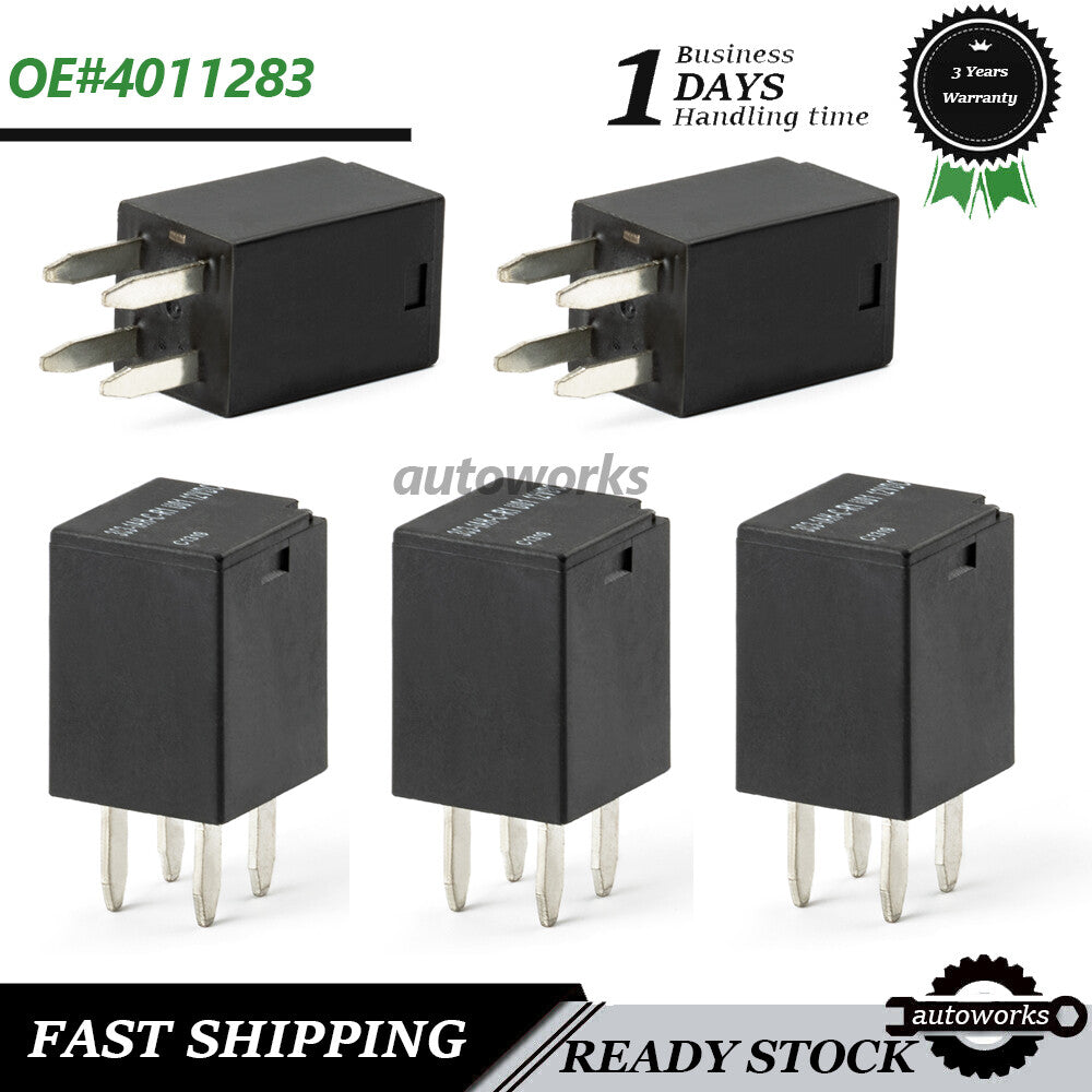 5pcs Cooling Fan Relay for Polaris Ranger 570 700 800 900 1000 4011283 4016819