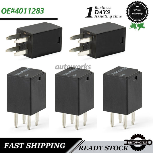 5pcs Cooling Fan Relay for Polaris Ranger 570 700 800 900 1000 4011283 4016819