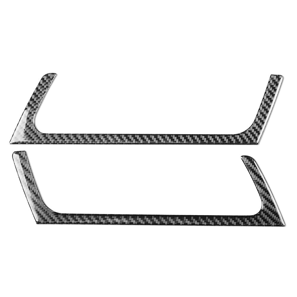 Door Storage Air Vent Outlet Cover Trim for Honda S2000 04-09 Carbon Fiber Black