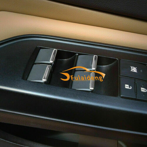 for Honda CR-V 2023-2024 Bright Black Car Front Reading Light Lamp Cover Trim 2x v