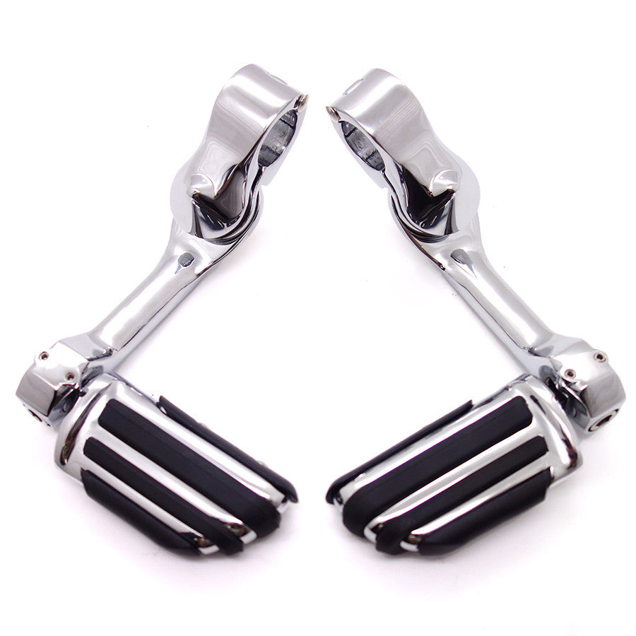 New Long Highway Foot Pegs for Harley Electra Road King Street Glide 1-1/4 Bars Q