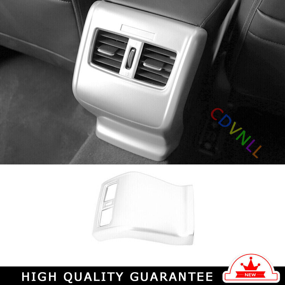 Rear Air Outlet Anti-Kick Panel Trim for Honda Accord 10th 18-2022 Sliver Matte