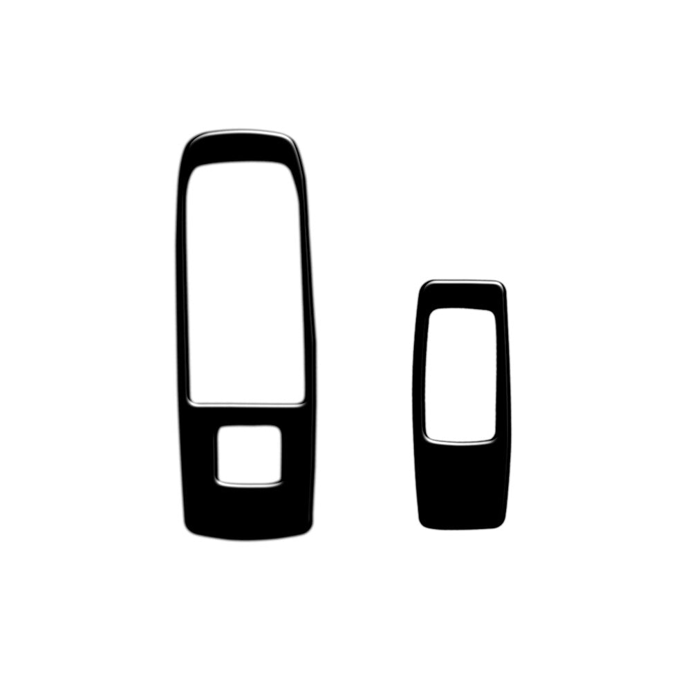 5Pcs Carbon Fiber Interior Door Control Kit Cover Trim For 2012-2015 for Fiat 500 v