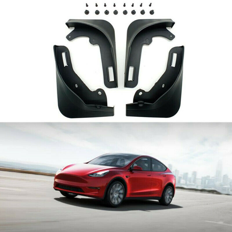 Car Mud flaps Mudguards Wheel Fenders Splash Guards for Tesla for Model Y 2020-2023