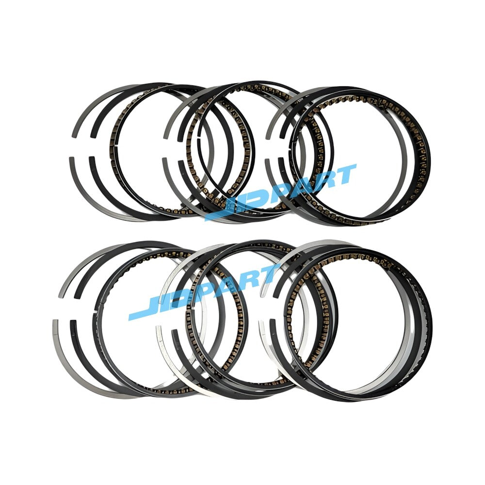 6-piece piston ring kit 13011-46040 for 2JZ engine spare parts -