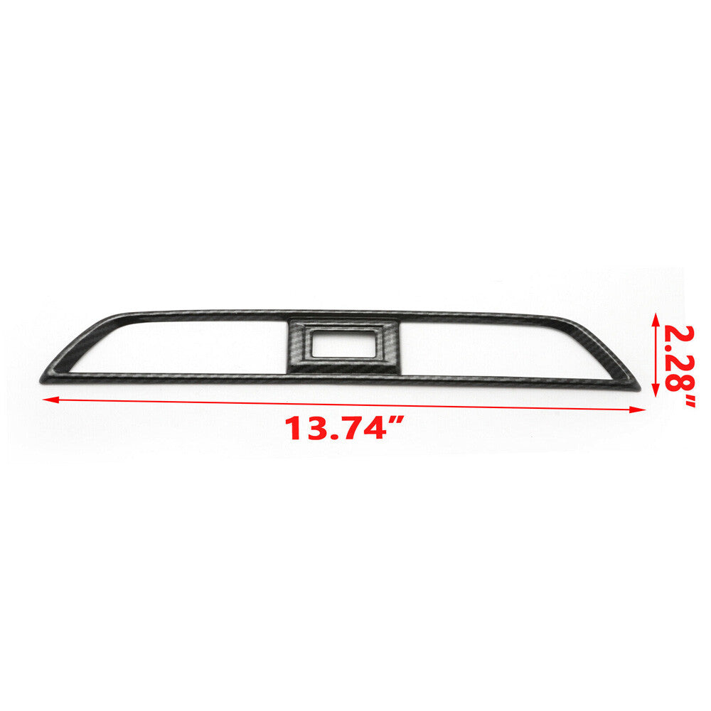 Carbon Fiber ABS Center Dashboard Air Vent Cover Trim for Honda Accord 2018-2020