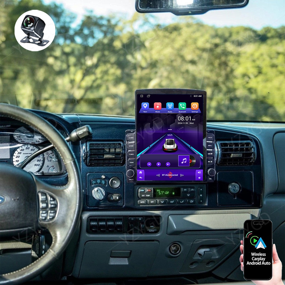 for Ford F250 F350 2005-2007 9.7 Android Auto CarPlay Car Stereo Radio GPS Navi