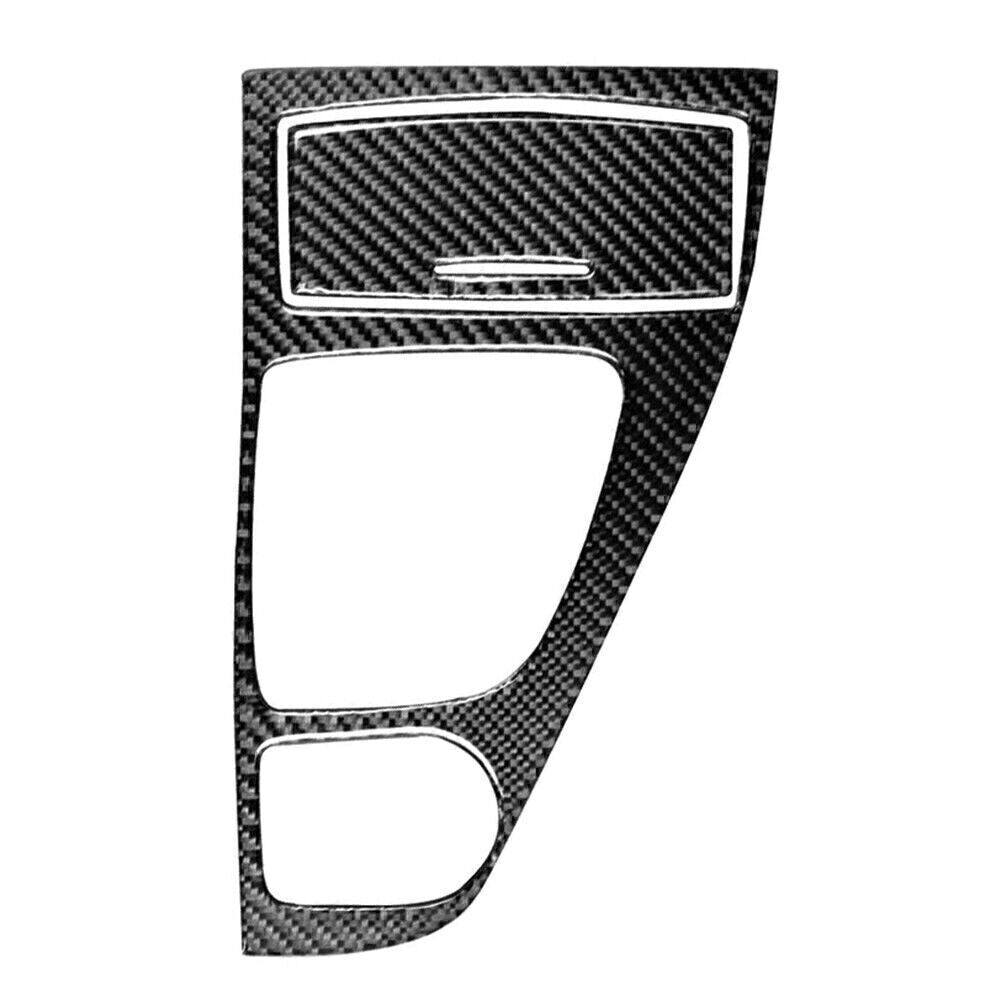 Carbon Fiber Gear Console Panel Ashtray Cover Trim for Infiniti Q50 2015-2019 18