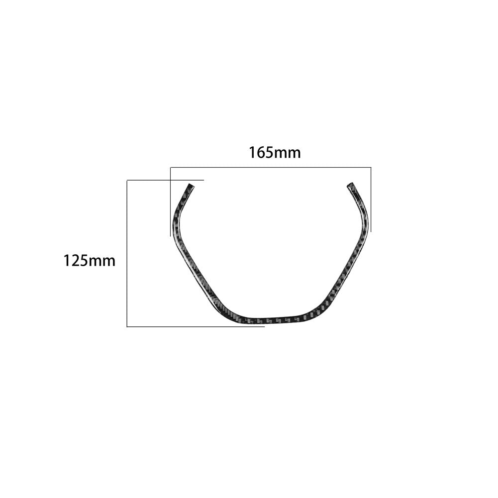 Passenger Air Vent Trim Cover Decor Carbon Fiber for Dodge Charger 2015-2021