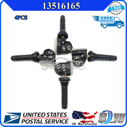 4 TPMS (Tire Pressure Sensors) for GMC and for Cadillac for BUICK 433MHz (13540603-) v