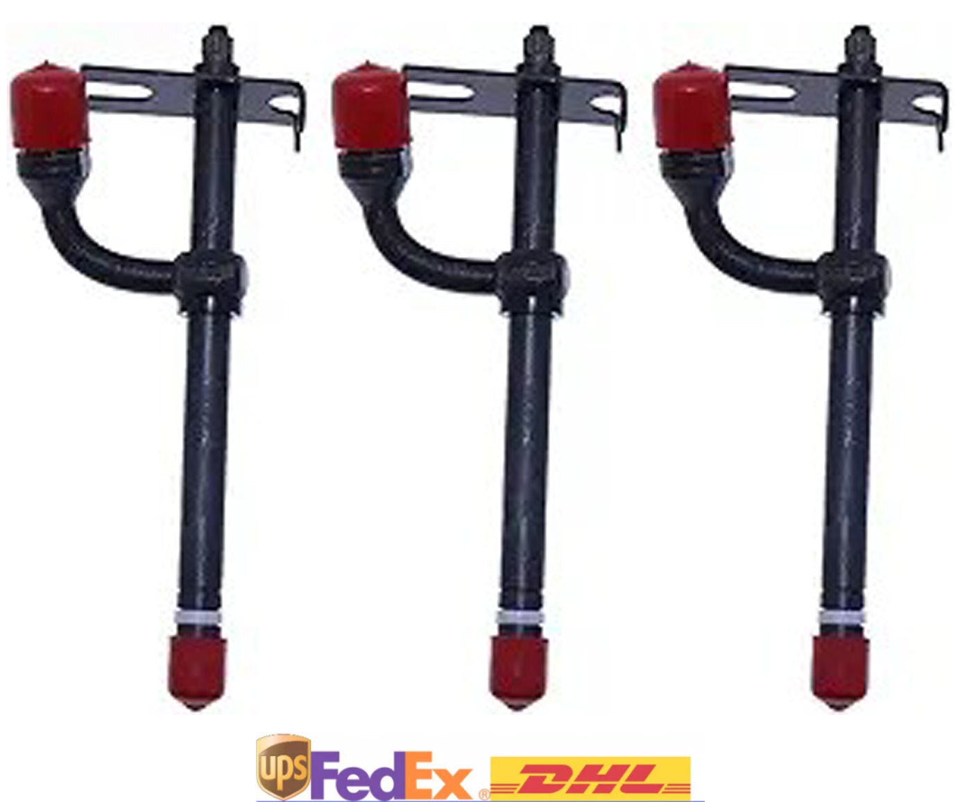 3X Fuel Injector 27333 AR49877 For 1020 1140 1350 1520 1530 2020 2030