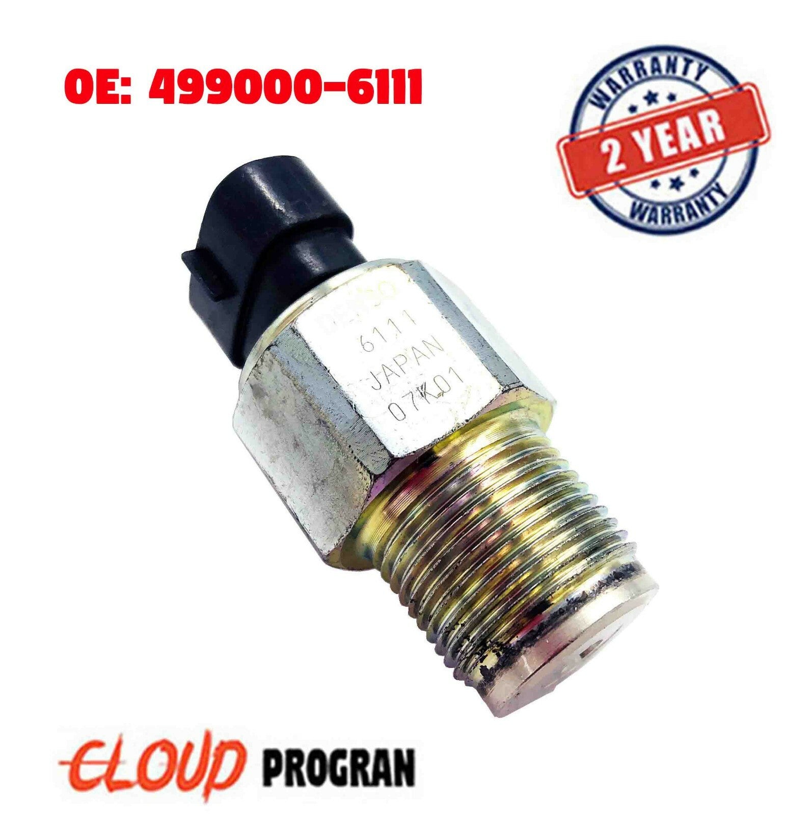 4990006111 Common Rail Fuel Pressure Sensor 499000-6111 n