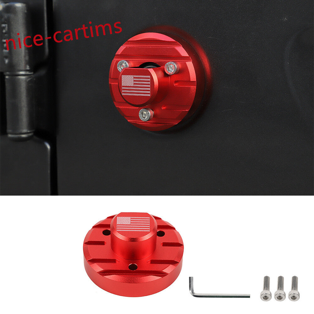 for Jeep for Wrangler JK JL JT 2007-23 Radio Antenna Base Replace Cover Alloy/Steel