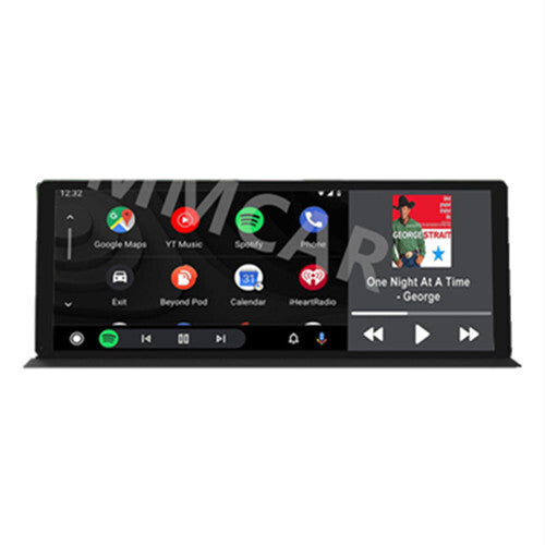 Car Dash Front Rear Camera Mirror Link For Carplay Android Auto Night Vision
