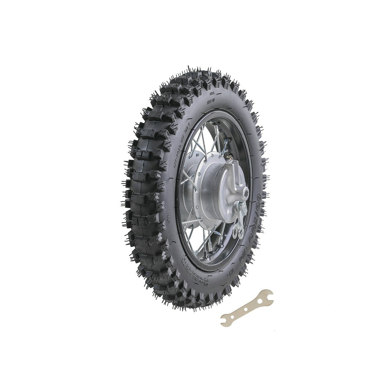 10-inch rear wheel with 80/100-10 tire and 1.6x10 rim assembly for Dirt Pit bikes CRF50 XR50