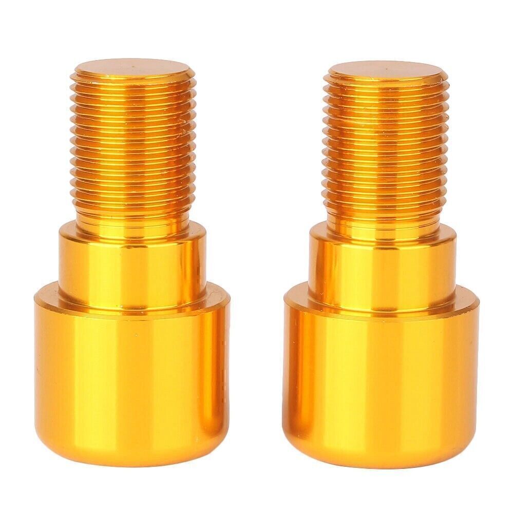 18mm Lenkerendgriffe Stecker f¨¹r for Yamaha YZF R6 1099 -2005  YZF R6S 2006-12 Gold