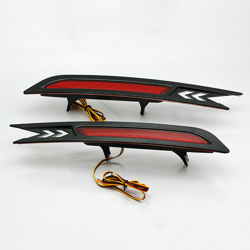 for Honda CRV CR-V 2010 2011 Rear Bumper LED Reflector Brake Fog Light Lamp 2Pcs