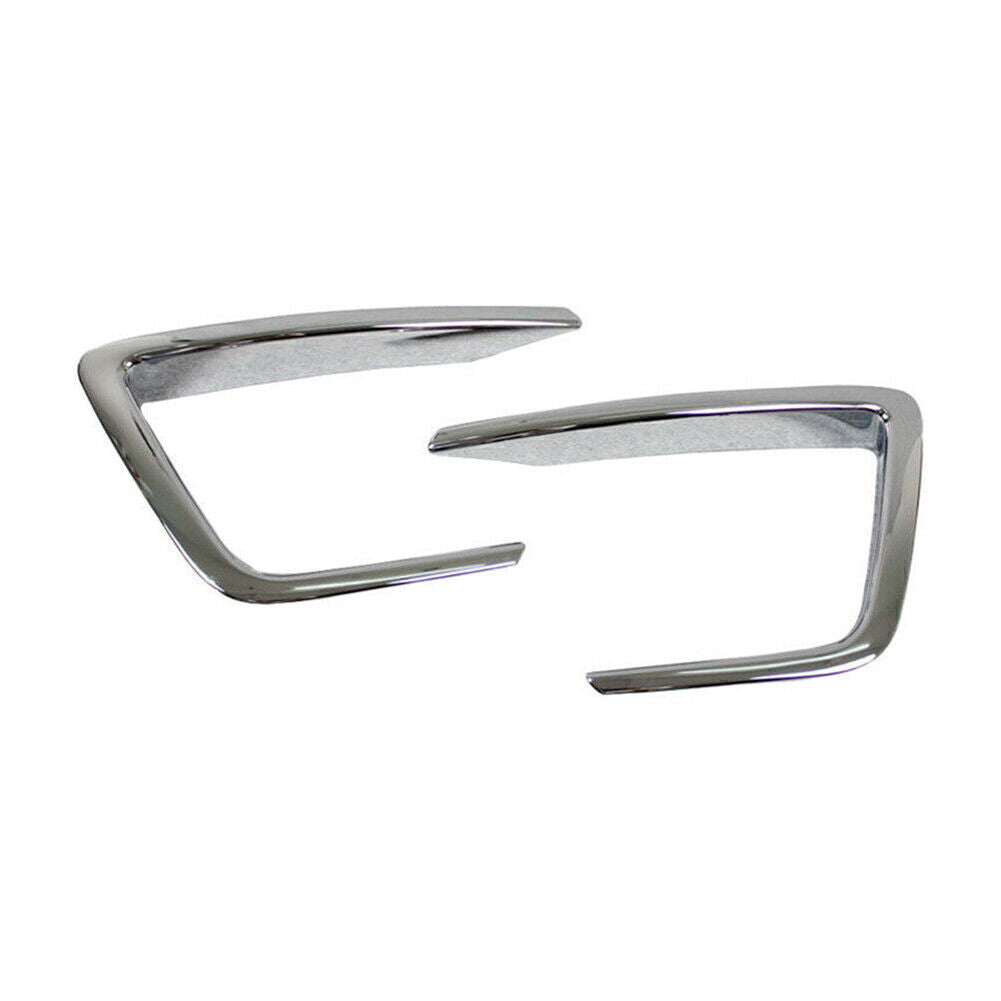 Front Fog Light Cover Lamp Trim Chrome Fit for Ford Expedition XLT (FX4) 2018-2020