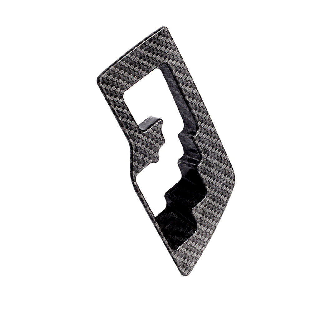 Carbon Fiber ABS Interior Gear Shift Panel Cover Trim For 2016-18 for Toyota RAV4