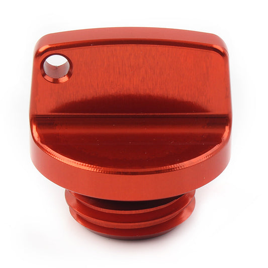 Orange Engine Oil Filler Cover Cap Plug for Ducati for Honda CBR250R for Kawasaki for Yamaha Q