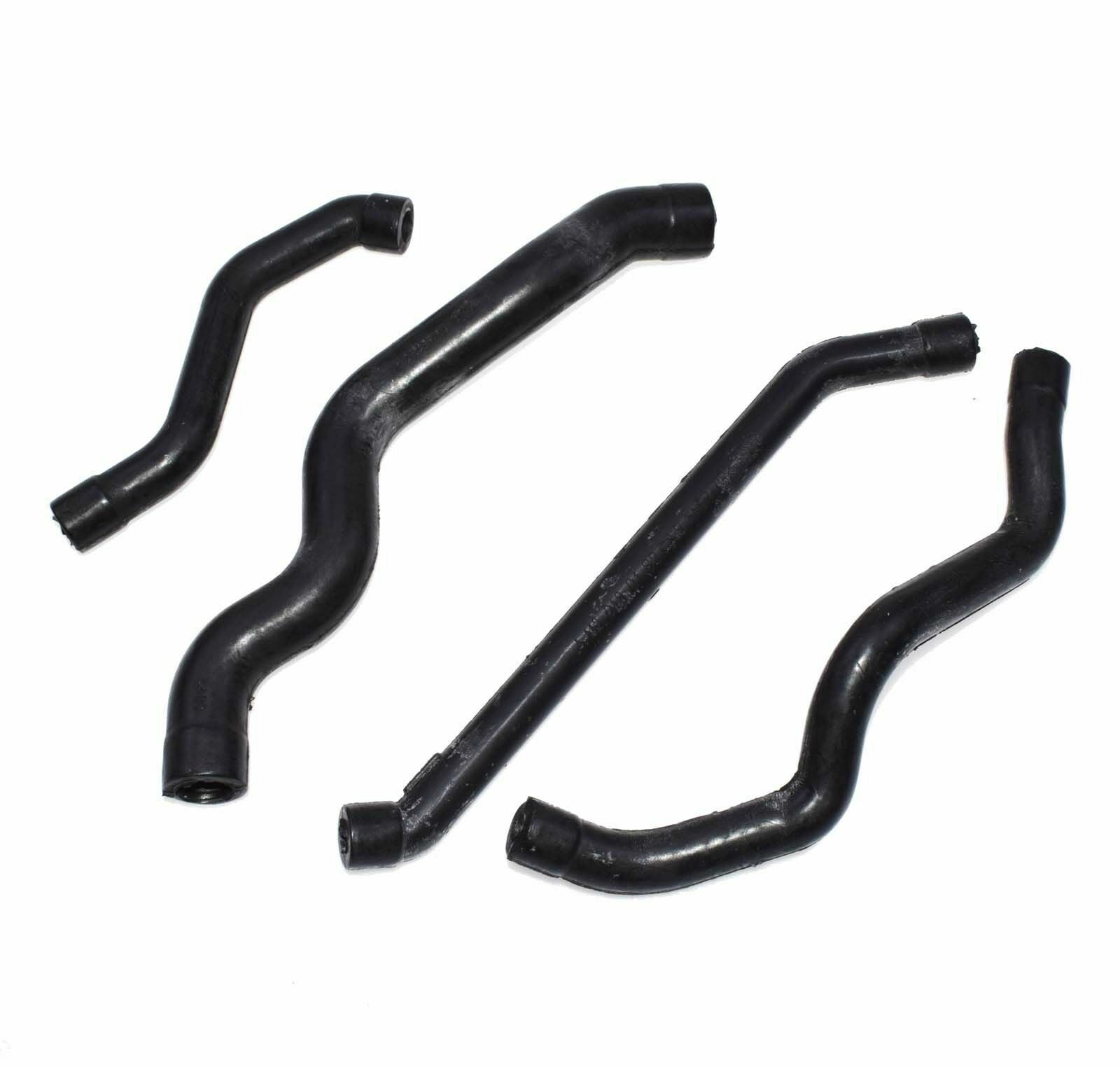 4Pcs Crankcase Ventalation Air inlet Breather Hose Kit for Mercedes 1120180282