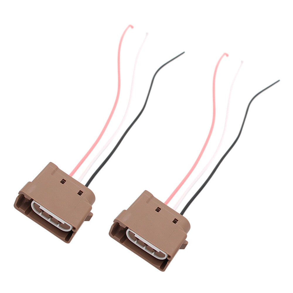 2x Headlamp Light Socket Pigtail Connector Wire Harness for Ford Crown Victoria