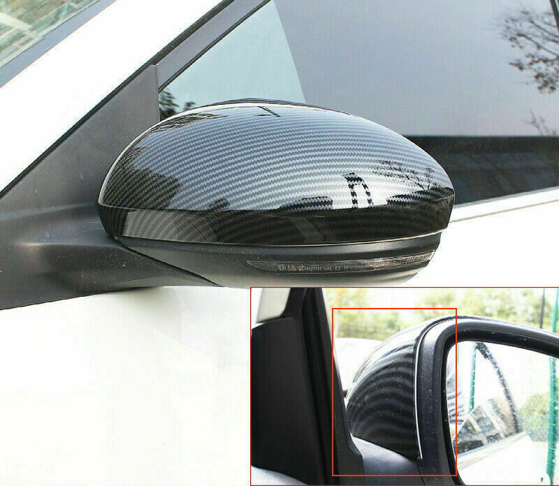 Carbon Fiber ABS RearView Mirror Cover Trim*2 for Nissan Sentra Sylphy 2020-2023