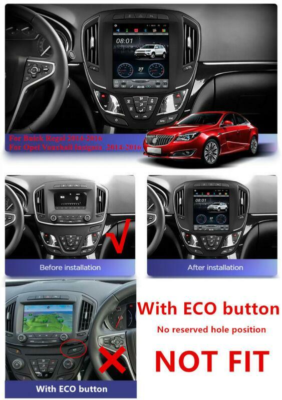 Android 10.1 Stereo Radio, 9.7-inch GPS Navigation, Wi-Fi. Compatible with 2014-2016 for Buick for Volvo . n
