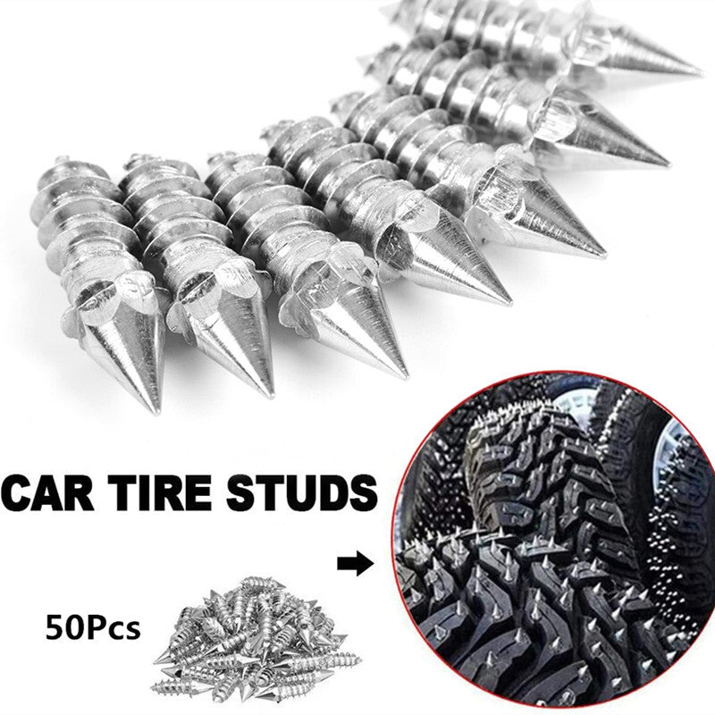 Car Tire Studs Anti-Slip Screws Nails Tyre Anti-ice Spikes Snow Shoes Sole Cleat