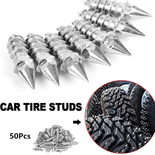 Car Tire Studs Anti-Slip Screws Nails Tyre Anti-ice Spikes Snow Shoes Sole Cleat