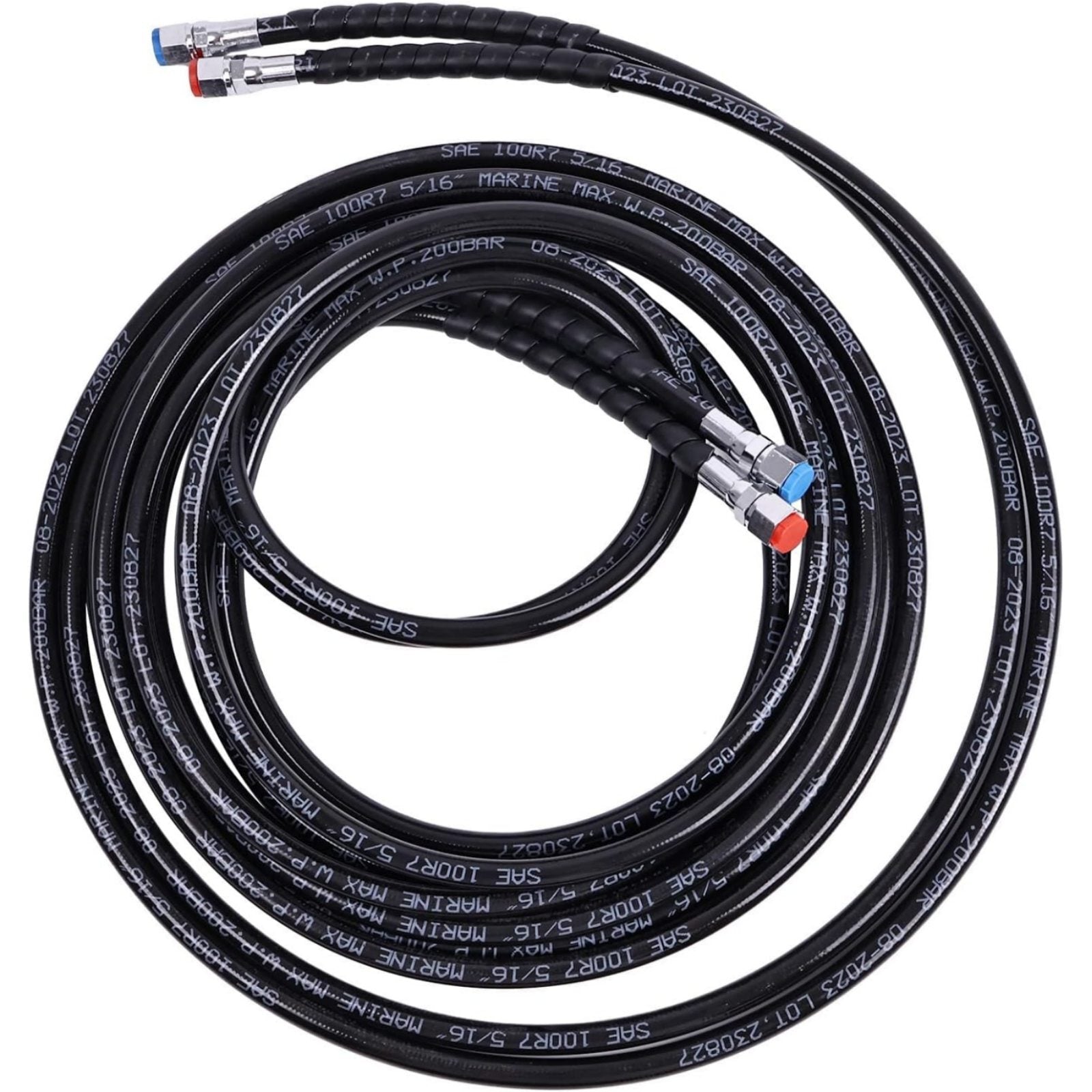 2X Hose Kit HO5210 For SeaStar For Baystar Outboard Hydraulic Steering System