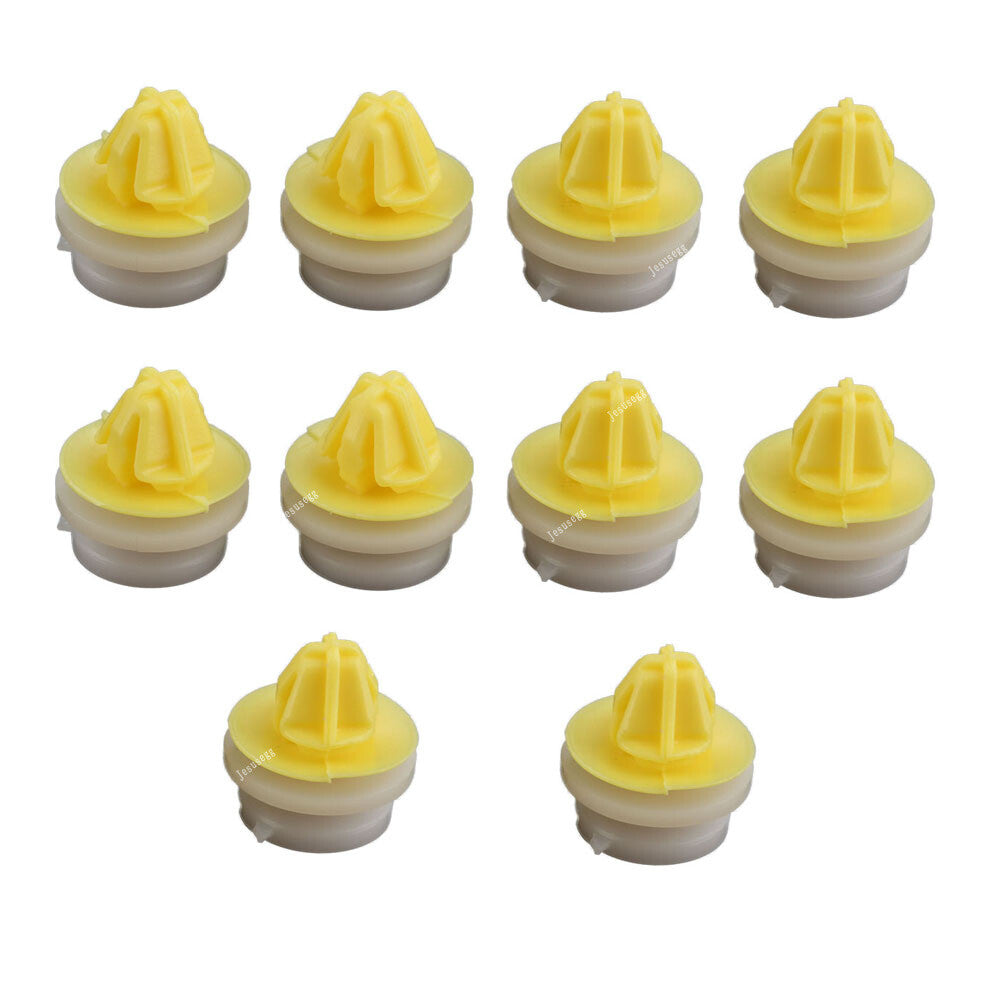 Set of 10 Interior Door Card Panel Clips for Renault for Clio Megane Scenic Twingo