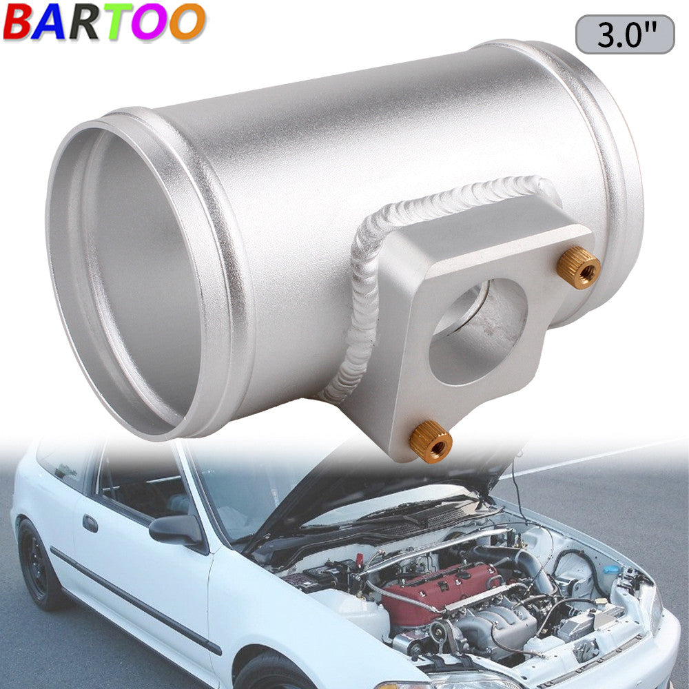 3/76mm Mass Air Flow Sensor Adapter Intake Pipe Tube for Subaru / for Mazda